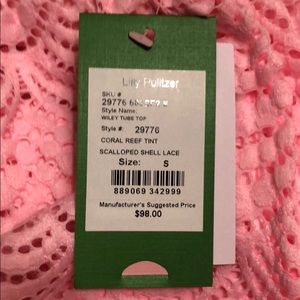 Lilly Pulitzer Tops - Lilly Pulitzer tube top! Lilly Pulitzer Tops - Lilly Pulitzer tube top!